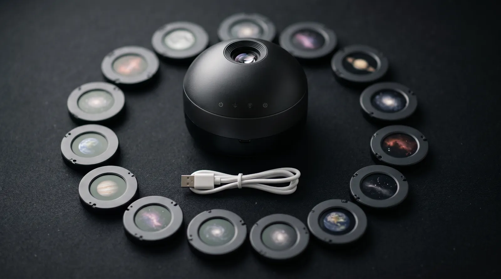 Orbit Galaxy Projector film disc system